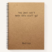 Carnet Drôle Réunion de bureau Notes personnalisées (Devant)