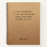 Carnet Funny Personalized Notes Office Meeting Notebook