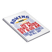 Carnet Drôle Rwing Nous avons fait plus d'équipe d'équipa (Côté Droit)