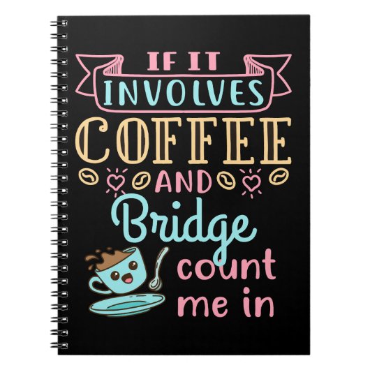 Carnet Drôle s'il s'agit de café et de bridge  (Devant)
