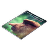 Carnet Drôle singe proboscis (Côté gauche)