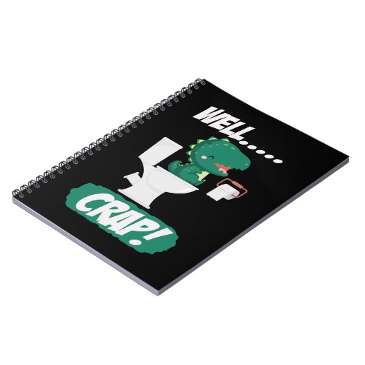 Carnet Drôle T-Rex Problèmes d'armes légères Dinosaure Pl (Côté gauche)