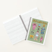 Carnet Drôle Vielle poupée en papier (Intérieur)