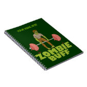 Carnet Drôle Zombie Buff Poids Lifter (Côté Droit)
