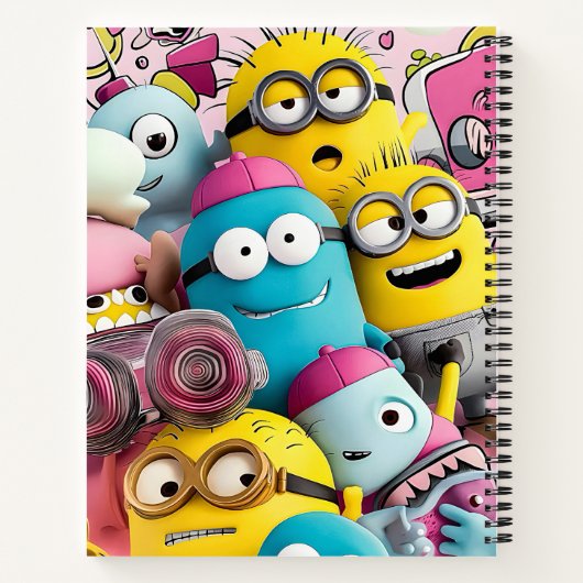 Carnet drôles de visages 3d (Dos)