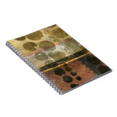 Carnet Droplets verts circulaires (Côté Droit)