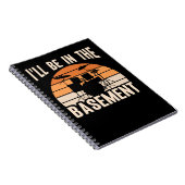 Carnet Drum Drummer Sera Dans Le Sous-Sol Drôle Drummer (Côté Droit)