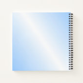 Carnet Drums Musique Design bleu (Dos)