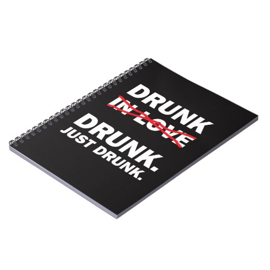 Carnet Drunk (Côté gauche)