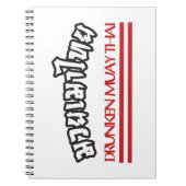 Carnet Drunken Muay Thai (Devant)