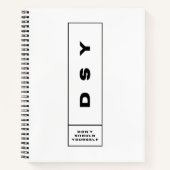 CARNET DSY LOGO ONE (Devant)