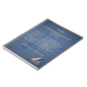 Carnet du calendrier de la course TASS Commodore's (Côté gauche)