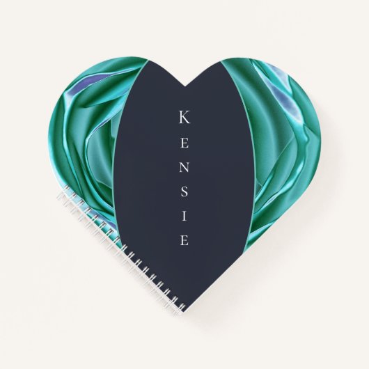 Carnet du coeur spiral (Devant)