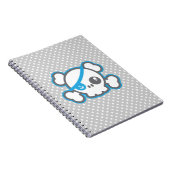 Carnet du crâne de Kawaii Pirate (Côté Droit)