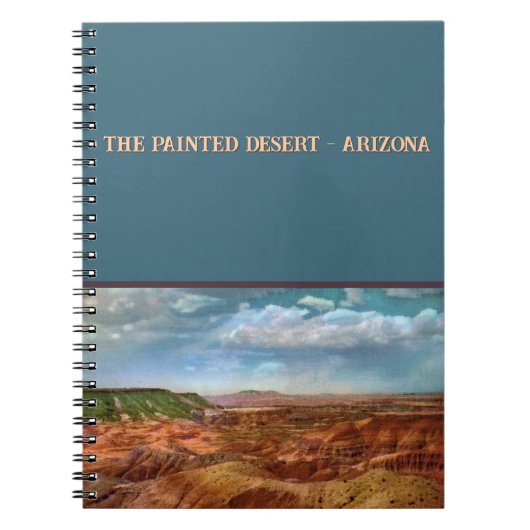 Carnet du désert peint (Devant)