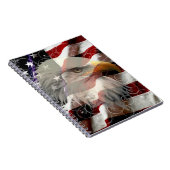 Carnet du drapeau américain de l'aigle (Côté Droit)