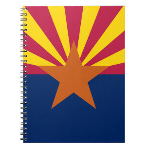 Carnet du drapeau de l'Arizona