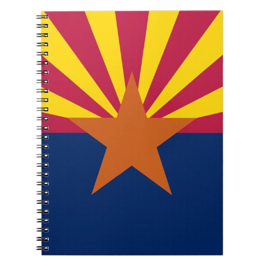 Carnet du drapeau de l'Arizona (Devant)