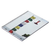 carnet du drapeau de prière (Côté gauche)