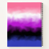 Carnet du drapeau genderfluid (Dos)