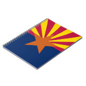 Carnet du drapeau national de l'Arizona (Côté gauche)