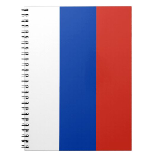 Carnet du drapeau russe (Russie) (Devant)