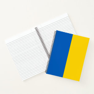 Carnet du drapeau ukrainien (Ukraine)