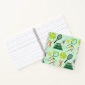 Carnet du fan de tennis (Intérieur)