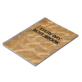 Carnet du gestionnaire personnalisé (Côté gauche)