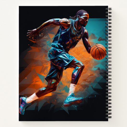 Carnet du joueur de basket (Dos)