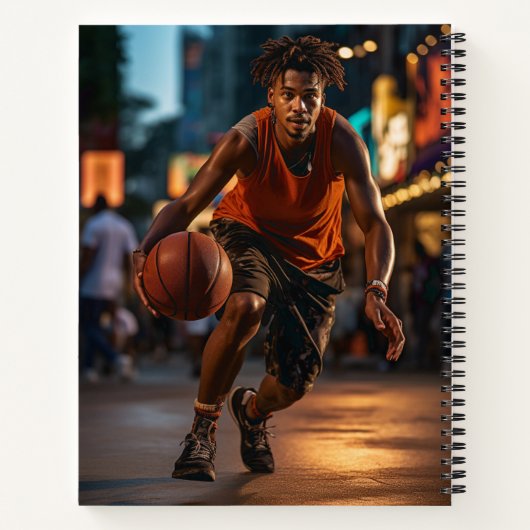 Carnet du joueur de basket (Dos)
