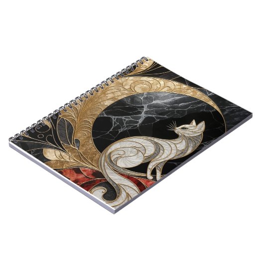 Carnet du journal Cat Deco (Côté gauche)