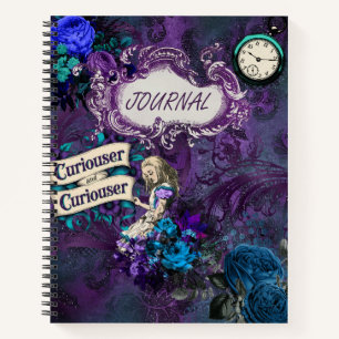 Carnet du journal Dark Alice