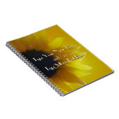 Carnet du journal de fleurs sur mesure du Carnet d (Côté Droit)