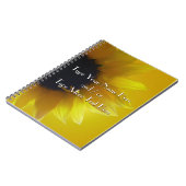 Carnet du journal de fleurs sur mesure du Carnet d (Côté gauche)