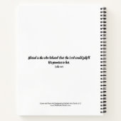 Carnet du journal de guerrier de prière (Dos)