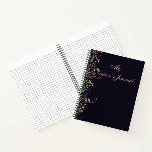Carnet du Journal de la Vigne verte moderne (Intérieur)