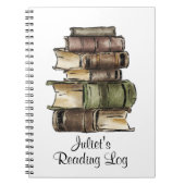 Carnet du journal de lecture (Devant)