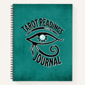 Carnet du journal de lecture de Tarot (Devant)
