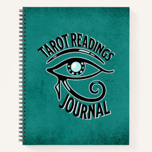 Carnet du journal de lecture de Tarot