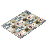 carnet du journal de papeterie French Buldog (Côté gauche)