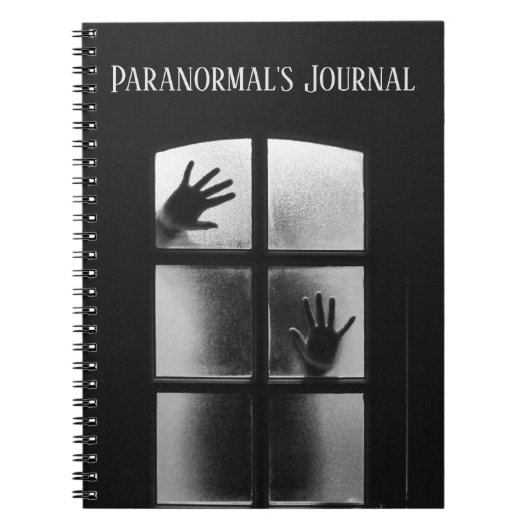 Carnet du Journal de Paranormal (80 pages B&W) (Devant)