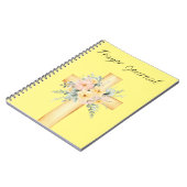 Carnet du journal de prière jaune (Côté gauche)
