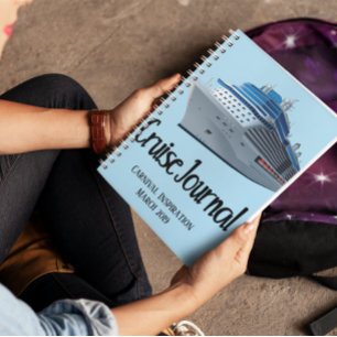 Carnet du journal de vacances de croisière Livrais