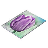 Carnet du Journal des Tulipes violettes (Côté gauche)