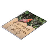 Carnet du Journal du Cardinal (Oiseau rouge) (Côté gauche)
