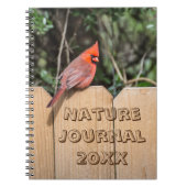 Carnet du Journal du Cardinal (Oiseau rouge) (Devant)