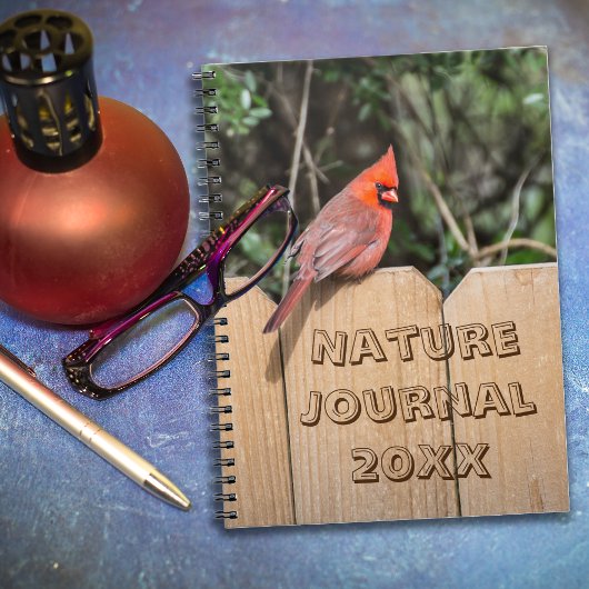 Carnet du Journal du Cardinal (Oiseau rouge)