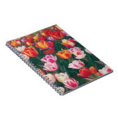 Carnet du Journal du jardin des tulipes printanièr (Côté Droit)