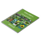 Carnet du journal du jardinier (Côté gauche)